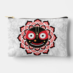 Bolsito Accesorio Pequeño Rostro de Lord Jagannath Chakra Deidad Hindú
