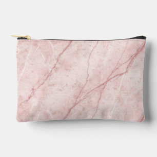 Bolsito Accesorio Pequeño Rubor Rosa Polvo Orgánico Mármol Rosa 