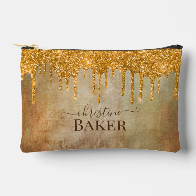 Bolsito Accesorio Pequeño Rusty y Gold (Anverso)