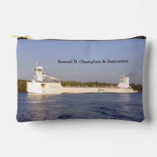 Bolsito Accesorio Pequeño Samuel D. Champlain & Innovation zipper bag