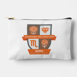 Bolsito Accesorio Pequeño Scorpio Birthday Crest™ for November 1-21