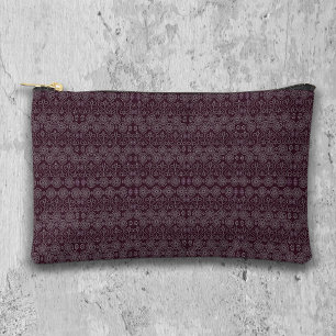 Bolsito Accesorio Pequeño Semillas fibrosas de pulpo textil con estampado