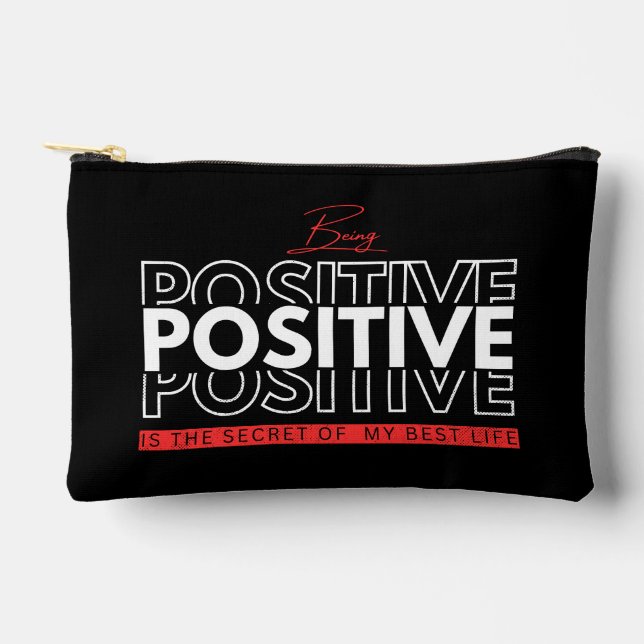 Bolsito Accesorio Pequeño Ser positivo (Anverso)