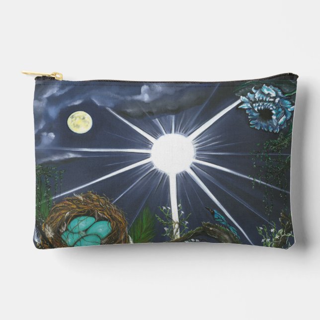Bolsito Accesorio Pequeño Silence of Sacred Space (Anverso)
