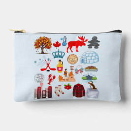 Bolsito Accesorio Pequeño Símbolos de Canadá