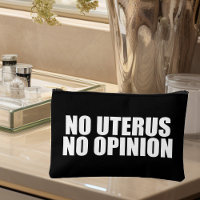 Sin Uterus Sin Opinión Pro Elección Cita Negro