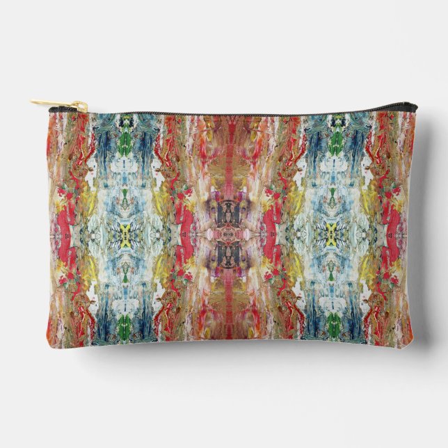 Bolsito Accesorio Pequeño Sinfonía del caos - Resumen de la paleta de un art (Anverso)