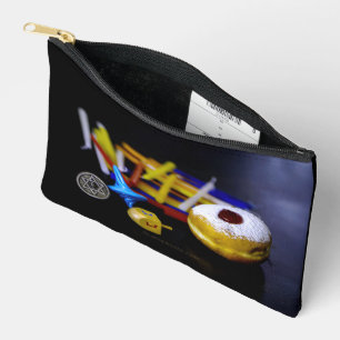 Bolsito Accesorio Pequeño SlipperyJoe Hanukkah naturaleza muerta simbólica v