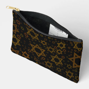 Bolsito Accesorio Pequeño SlipperyJoe's Hanukkah Star David artístico 