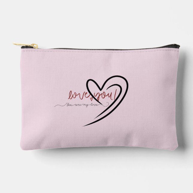 Bolsito Accesorio Pequeño Small Accessory Pouch Zipper Bag  (Anverso)