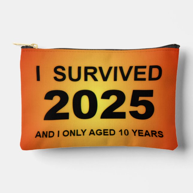 Bolsito Accesorio Pequeño Sobreviví 2025 (Anverso)