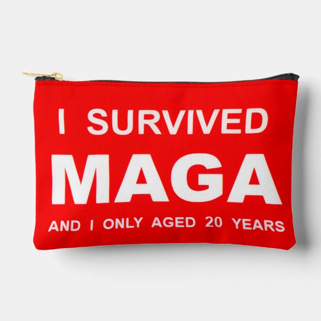 Bolsito Accesorio Pequeño Sobreviví MAGA (Anverso)