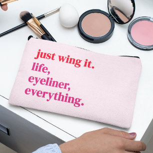 Bolsito Accesorio Pequeño Sólo se le va la vida delineador de todos los bols