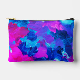 Bolsito Accesorio Pequeño SPWW Electric Vibes Print Cut Sew Bag