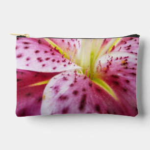 Bolsito Accesorio Pequeño Stargazer Lily Bright Magenta Floral