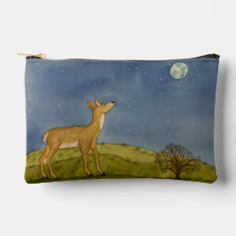Bolsito Accesorio Pequeño Stargazing Deer Zipper Pouch