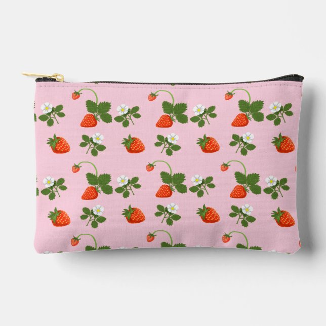 Bolsito Accesorio Pequeño Strawberries (Anverso)