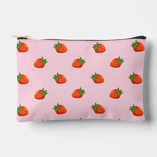 Bolsito Accesorio Pequeño Strawberries (Anverso)