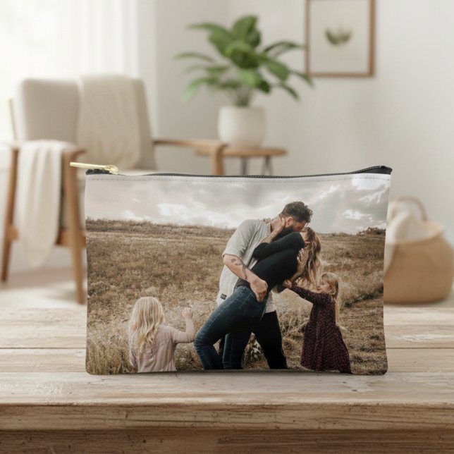 Bolsito Accesorio Pequeño Su foto (Your Photo Accessory Pouch)