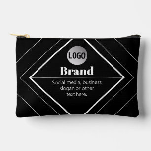 Bolsito Accesorio Pequeño Sube tu logotipo y diseño de texto personalizable
