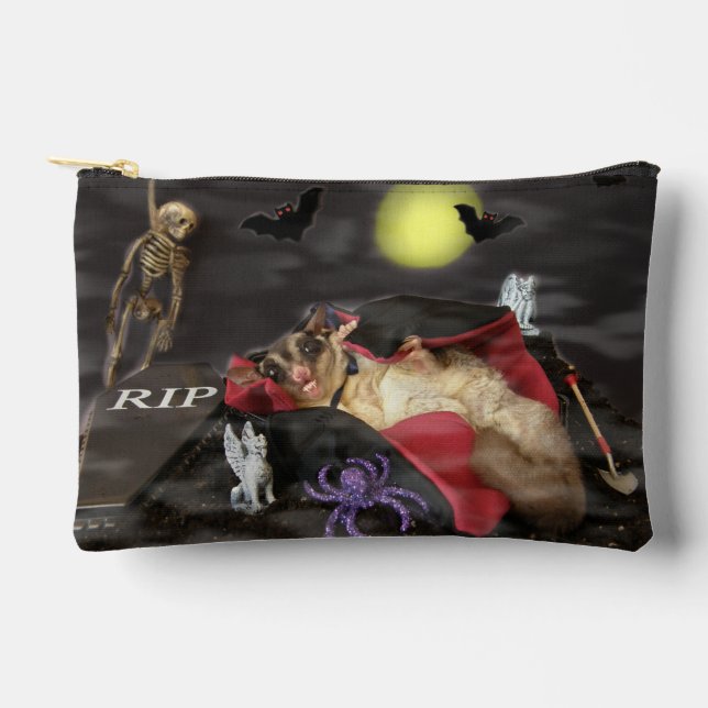 Bolsito Accesorio Pequeño Sugar Glider Halloween (Anverso)