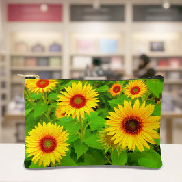 Bolsito Accesorio Pequeño Sunflowers Pouch