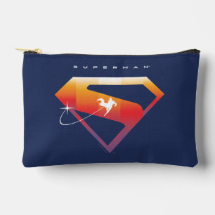 Bolsito Accesorio Pequeño Sunset Soar Superman Shield