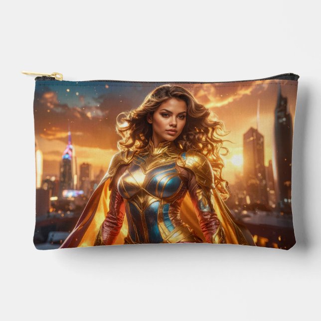 BOLSITO ACCESORIO PEQUEÑO SUPERHERO - FEMALE SUPERHERO (Anverso)