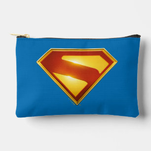 Bolsito Accesorio Pequeño Superman Golden S Shield Brilliance
