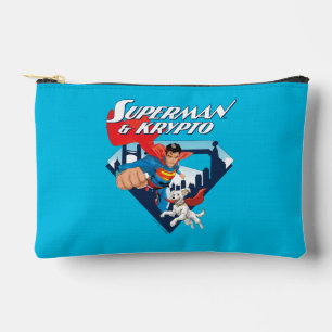 Bolsito Accesorio Pequeño Superman y Krypto Soar