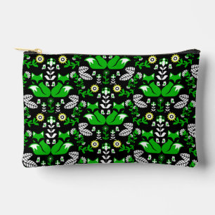 Bolsito Accesorio Pequeño Tablero de arte folclórico nórdico de Fox
