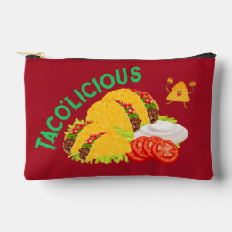 Bolsito Accesorio Pequeño Taco'Licious Tacos Y Happy Nacho