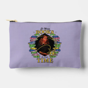 Bolsito Accesorio Pequeño Tantos Libros, Tan Poco Tiempo