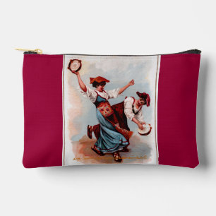 Bolsito Accesorio Pequeño "Tarantella: Vintage danza folclórica italiana"