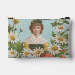 Bolsito Accesorio Pequeño Tarjeta de San Valentín alemana retro kitsch, 1884