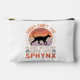 Bolsito Accesorio Pequeño Tengo planes con mi gato Sphynx