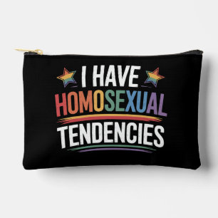 Bolsito Accesorio Pequeño Tengo Tendencias Homosexuales Orgullo LGBTQ Arcoír