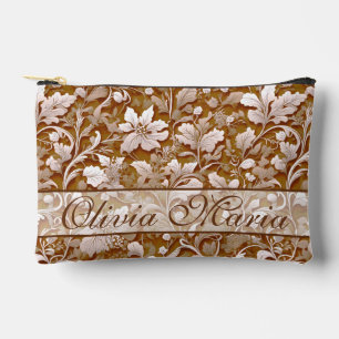 Bolsito Accesorio Pequeño Terracota quemada Naranja Boho botánico moderno