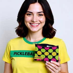 Bolsito Accesorio Pequeño 🏐 texto Personalizado Multicolor Baloncesto Dink 