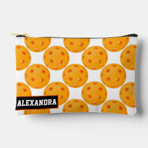 Bolsito Accesorio Pequeño Texto personalizado Pelota de oro Dinker