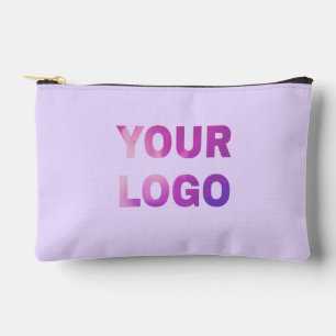 Bolsito Accesorio Pequeño texto simple mínimo agregue su logotipo/diseño aqu