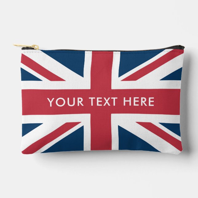 Bolsito Accesorio Pequeño The Union Jack British Flag (Anverso)