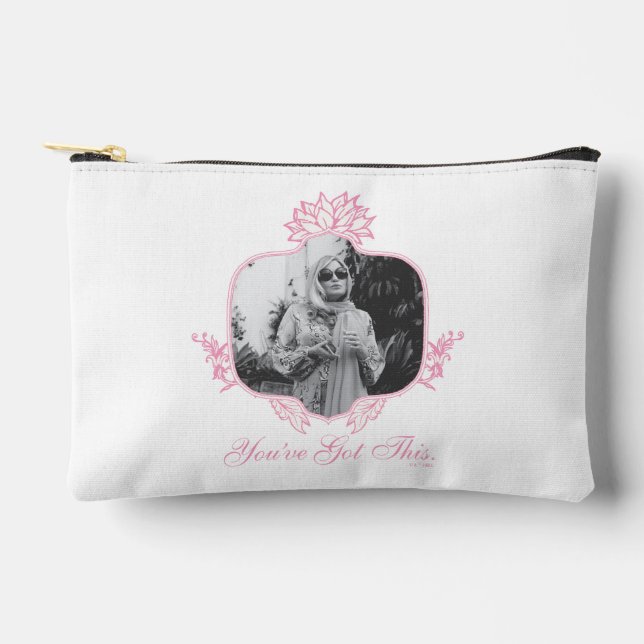 Bolsito Accesorio Pequeño Tienes esto - El Lotus blanco (Anverso)