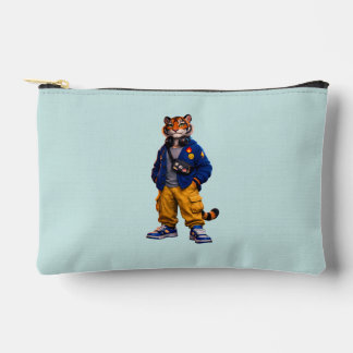 Bolsito Accesorio Pequeño Tigre Genial en Arte de Ropa Urbana - Tigre de Est