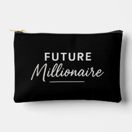 Bolsito Accesorio Pequeño Tipografía en negro y blanco Motivación moderna li