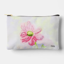 Toiletry Bag : October Birth Flower Cosmo .