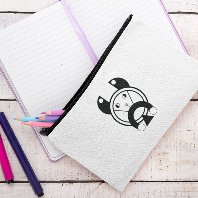 Bolsito Accesorio Pequeño Tora Tiger Geometric Zodiac (Carry your essentials with zodiac style)