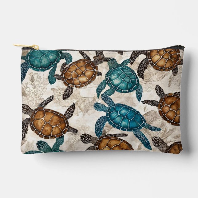 Bolsito Accesorio Pequeño Tortuga marina (Anverso)