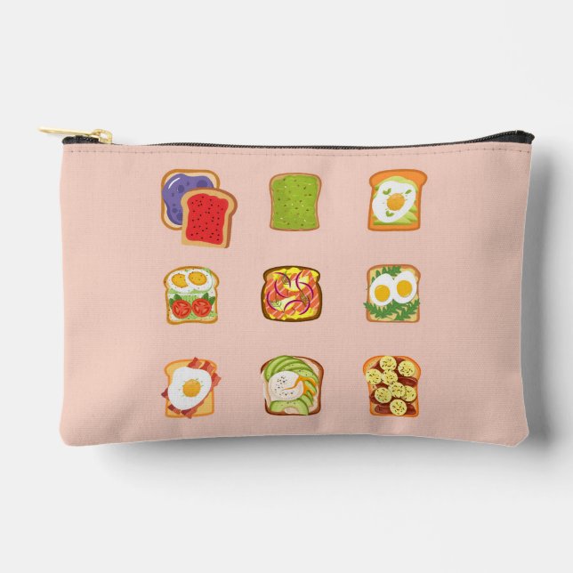 Bolsito Accesorio Pequeño Tostada de Brunch (Anverso)