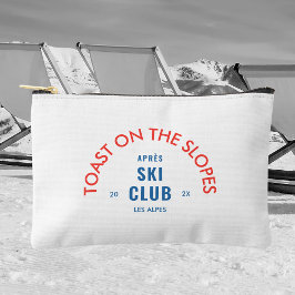 Bolsito Accesorio Pequeño Tostada En Las Pistas Après Ski Club Rojo & Azul